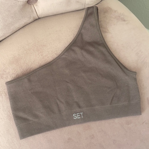 One Shoulder Sports Bras